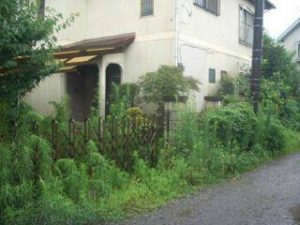 一戸建て 一軒家での草刈り